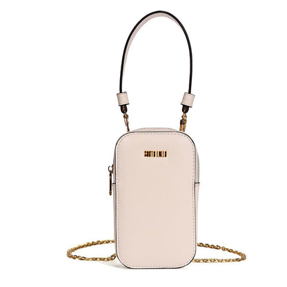 Bolsa Santa Lolla Marfim Porta Celular Transversal