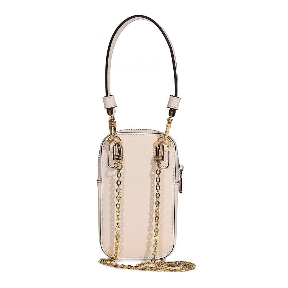 Bolsa Santa Lolla Marfim Porta Celular Transversal