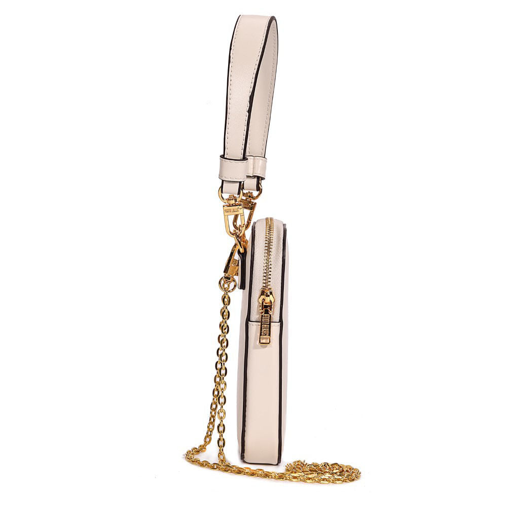 Bolsa Santa Lolla Marfim Porta Celular Transversal