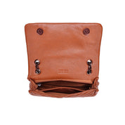 Bolsa Santa Lolla Marrom Alça De Ombro Corrente