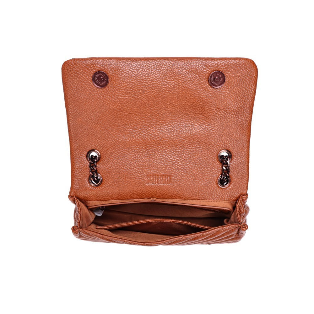 Bolsa Santa Lolla Marrom Alça De Ombro Corrente