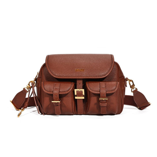 Bolsa Santa Lolla Marrom Bucket Transversal