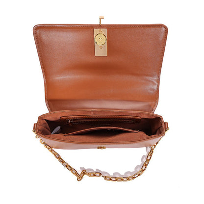 Bolsa Santa Lolla Marrom Caramelo Duas Alças