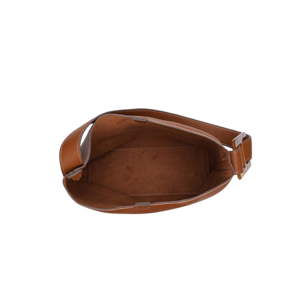 Bolsa Santa Lolla Marrom Com Clutch