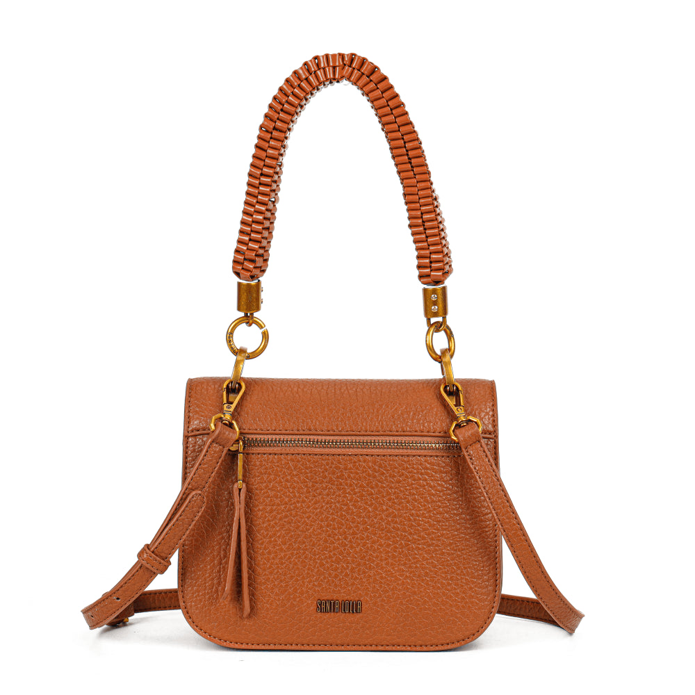 Bolsa Santa Lolla Marrom Duas Alças