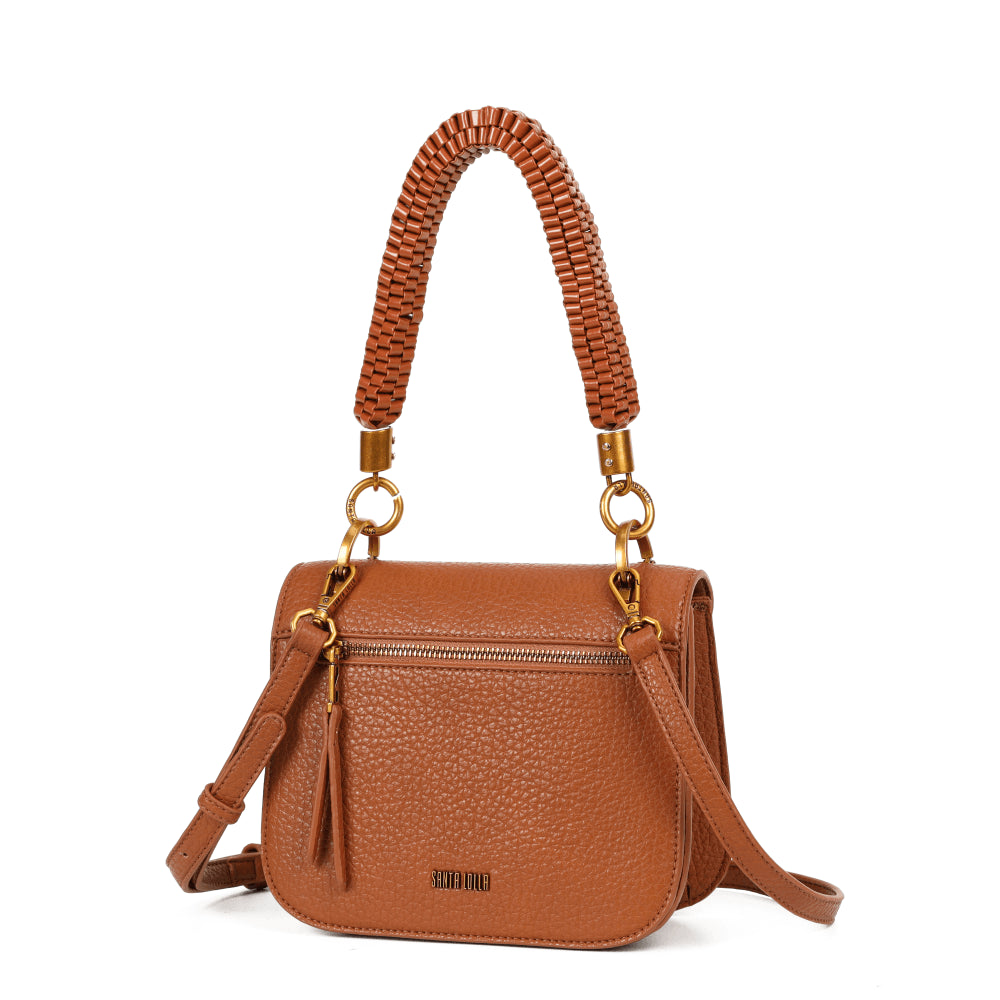 Bolsa Santa Lolla Marrom Duas Alças