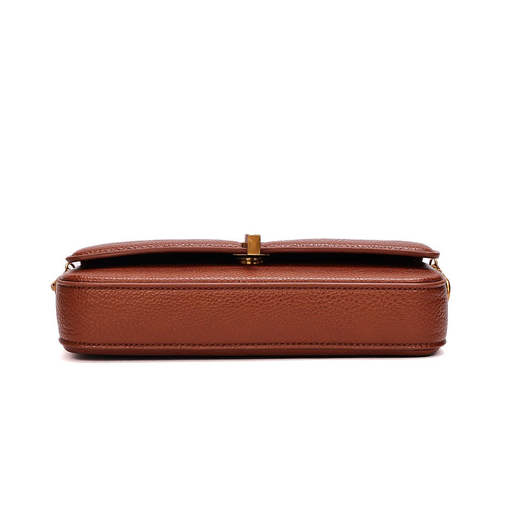 Bolsa Santa Lolla Marrom Floater Alça Dupla