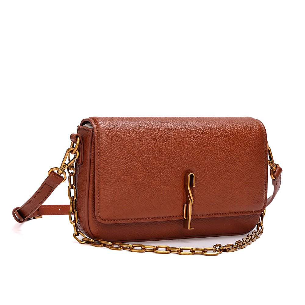 Bolsa Santa Lolla Marrom Floater Alça Dupla