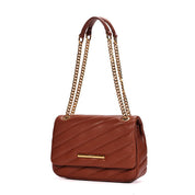 Bolsa Santa Lolla Marrom Matelassê Alça De Ombro