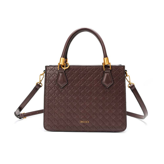 Bolsa Santa Lolla Marrom Soft Alça Dupla