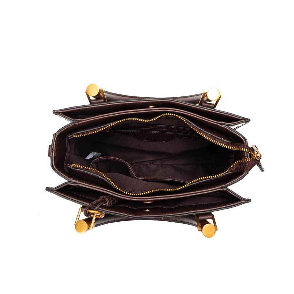 Bolsa Santa Lolla Marrom Soft Alça Dupla