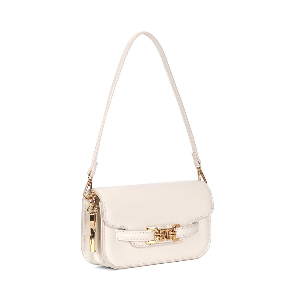 Bolsa Santa Lolla Off White Alça De Ombro