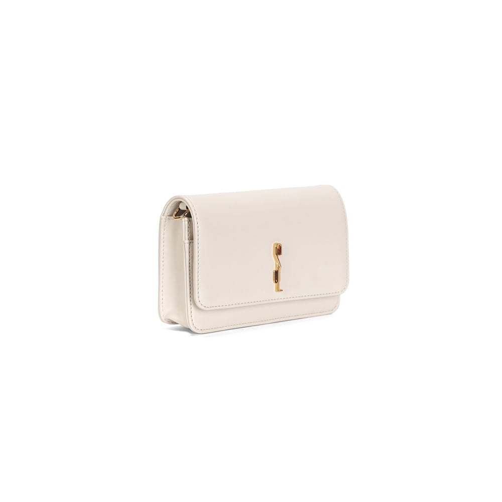 Bolsa Santa Lolla Off White Alça Transversal 