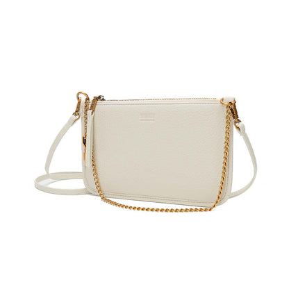 Bolsa Santa Lolla Off White Corrente Dourada