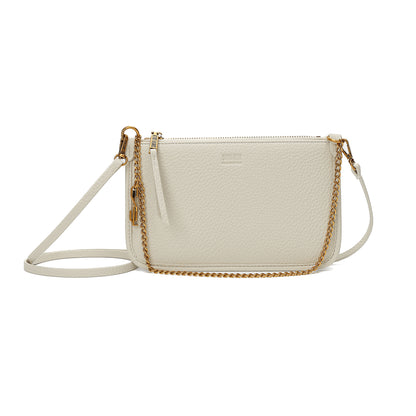 Bolsa Santa Lolla Off White Corrente Dourada