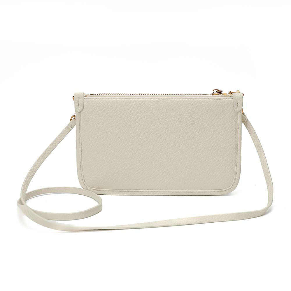 Bolsa Santa Lolla Off White Corrente Dourada