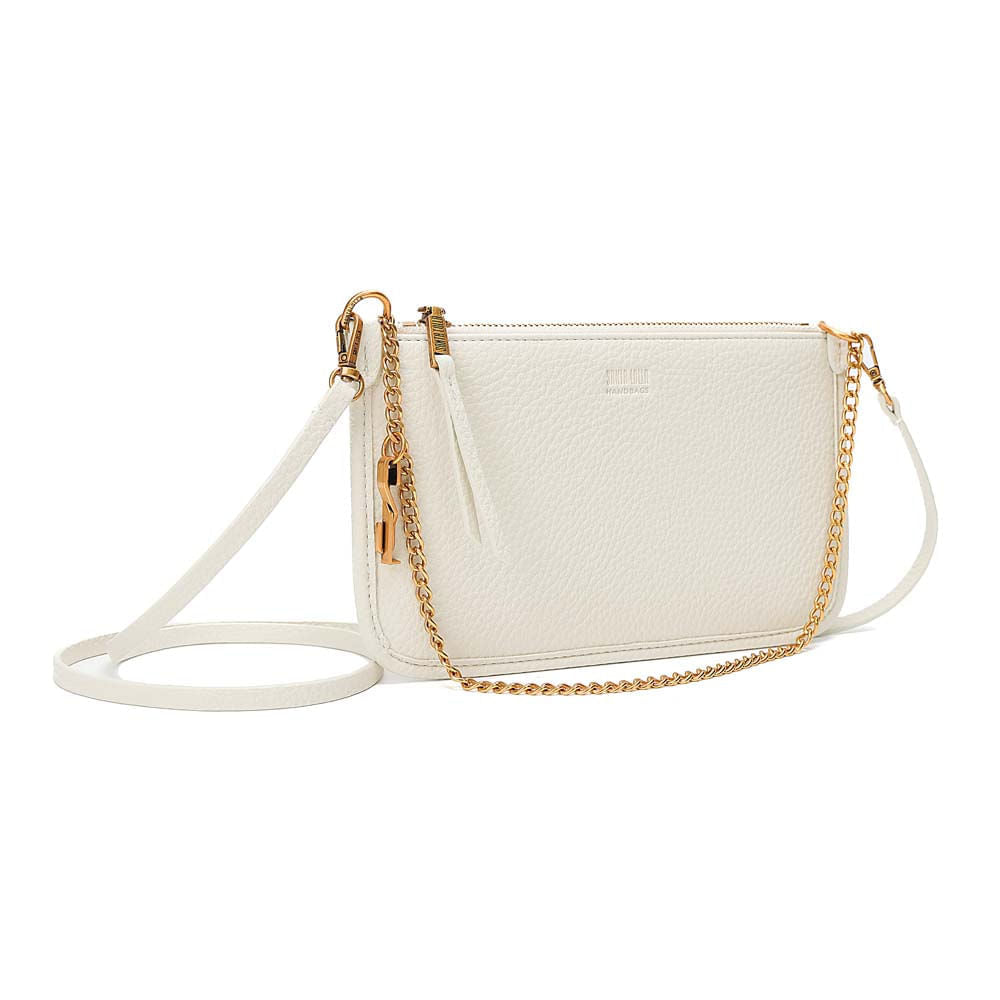 Bolsa Santa Lolla Off White Corrente Dourada
