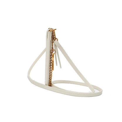 Bolsa Santa Lolla Off White Corrente Dourada