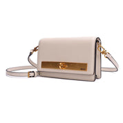 Bolsa Santa Lolla Off White Fecho Giratório