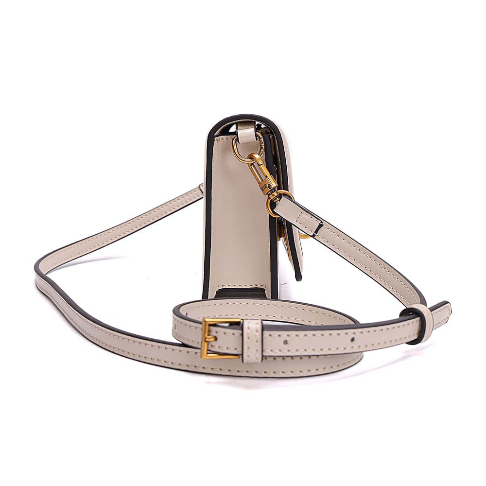 Bolsa Santa Lolla Off White Fecho Giratório
