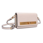 Bolsa Santa Lolla Off White Fecho Giratório