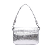 Bolsa Santa Lolla Prata Alça Trança