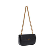 Bolsa Santa Lolla Preta Alça Correntes