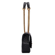 Bolsa Santa Lolla Preta Alça De Ombro Corrente