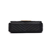 Bolsa Santa Lolla Preta Alça De Ombro Corrente