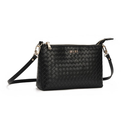 Bolsa Santa Lolla Preta Alça Transversal