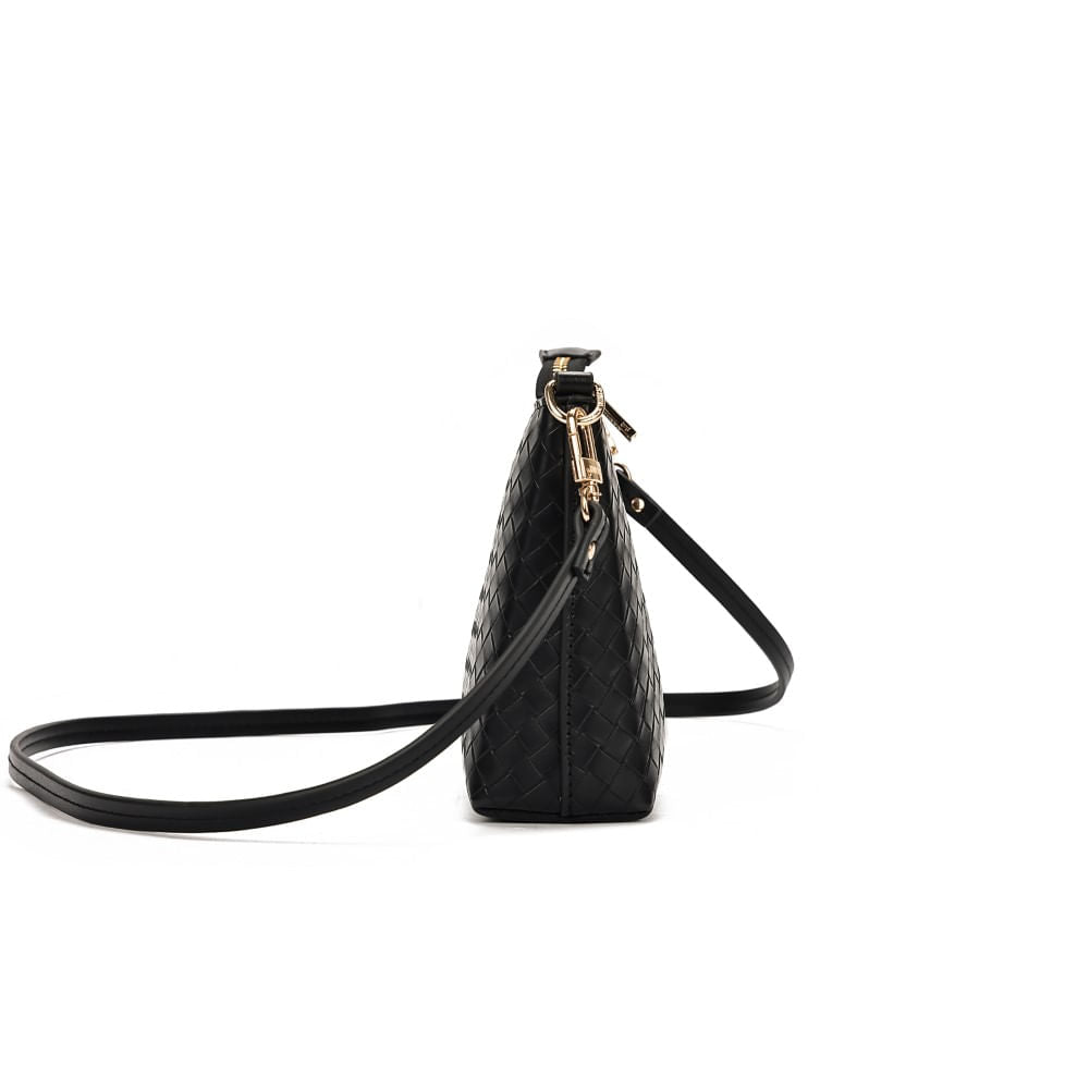 Bolsa Santa Lolla Preta Alça Transversal