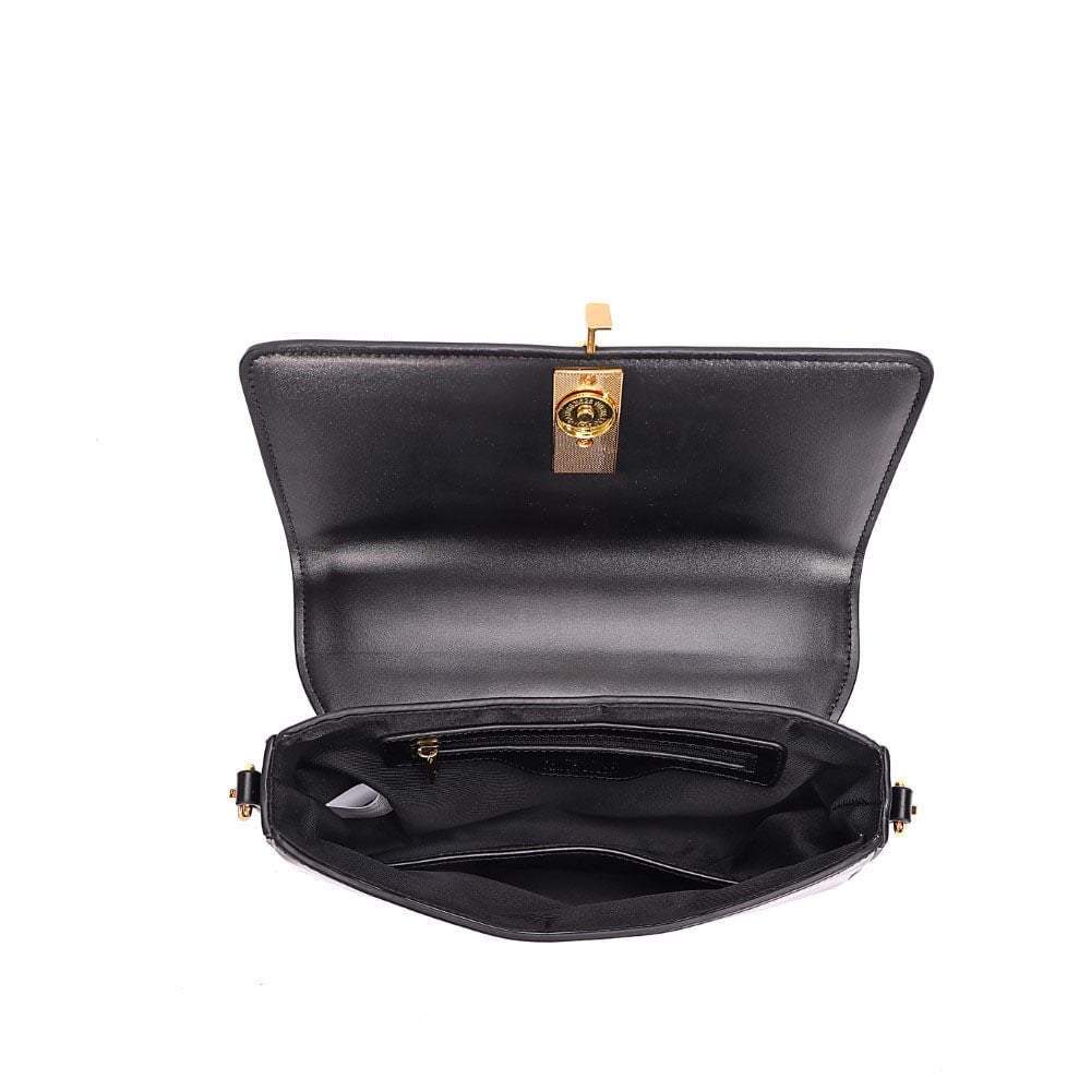 Bolsa Santa Lolla Preta Duas Alças