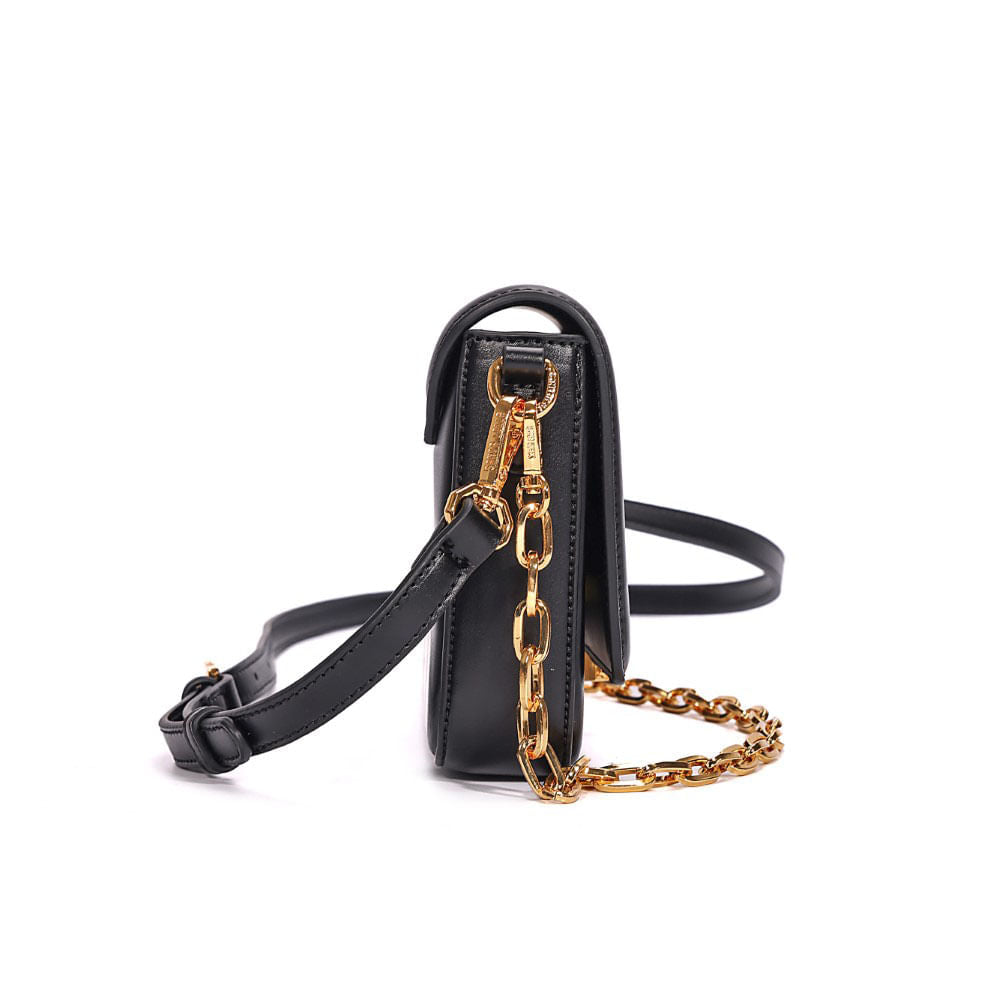 Bolsa Santa Lolla Preta Duas Alças