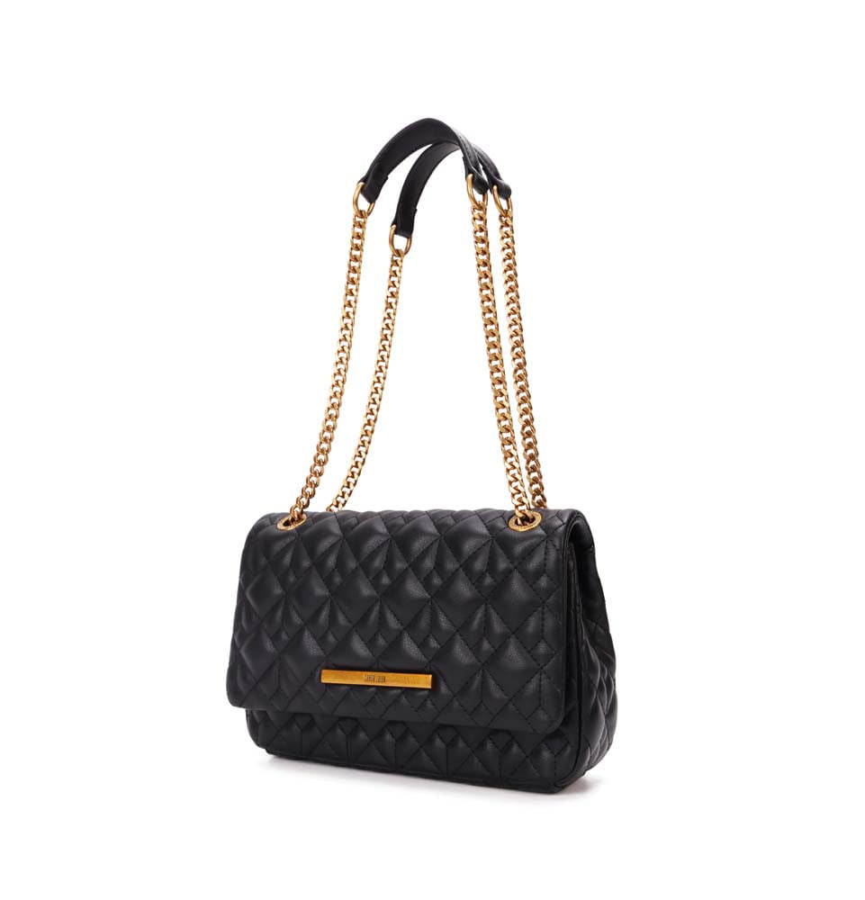 Bolsa Santa Lolla Preta Matelassê Alça Corrente