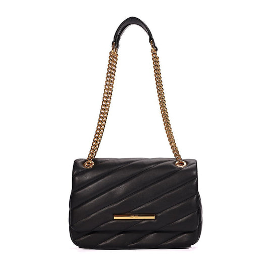 Bolsa Santa Lolla Preta Matelassê Alça De Ombro