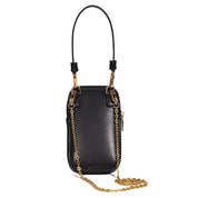 Bolsa Santa Lolla Preta Porta Celular Transversal