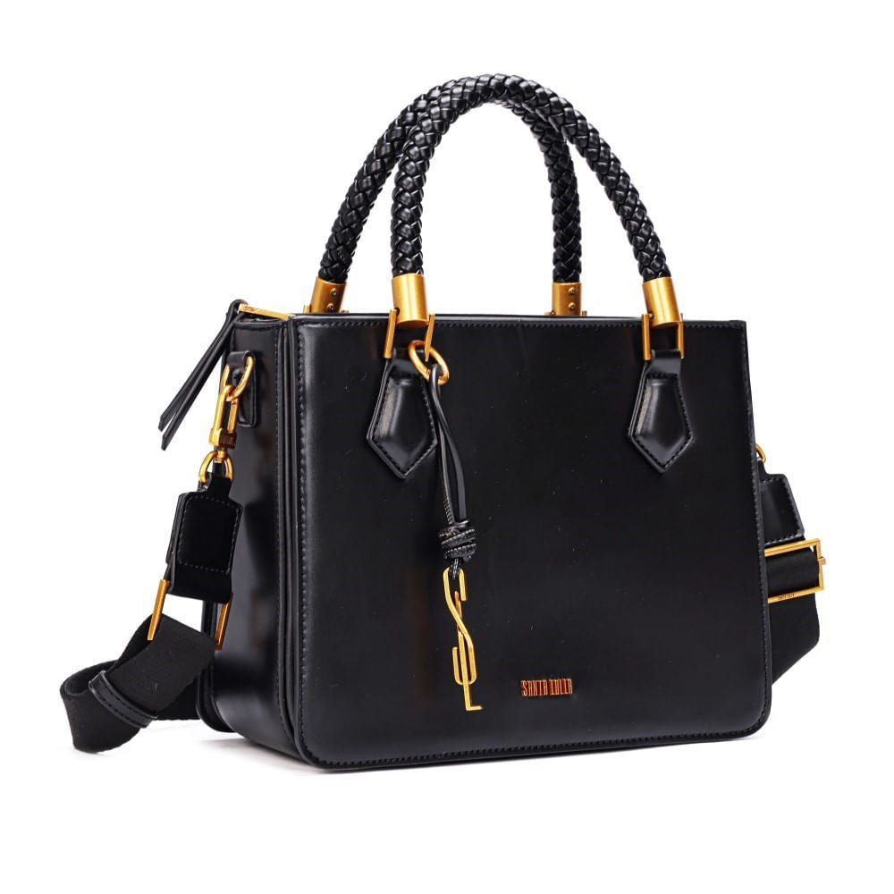 Bolsa Santa Lolla Preta Soft Alça Dupla