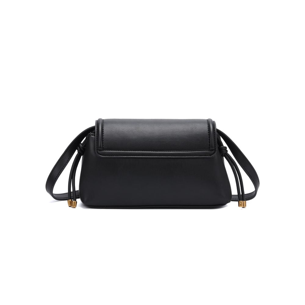 Bolsa Santa Lolla Preta Soft Alça Transversal