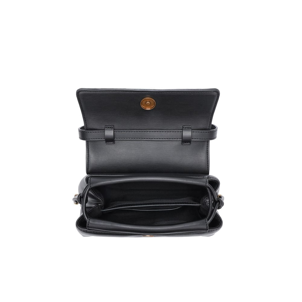 Bolsa Santa Lolla Preta Soft Alça Transversal