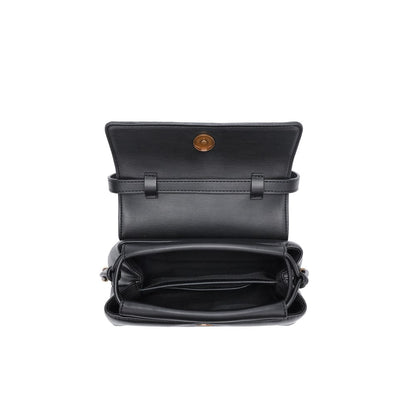 Bolsa Santa Lolla Preta Soft Alça Transversal