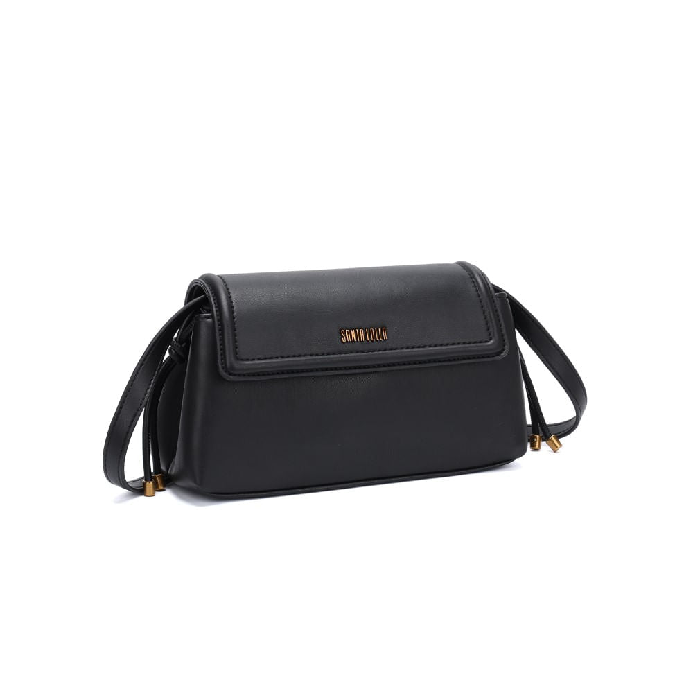 Bolsa Santa Lolla Preta Soft Alça Transversal