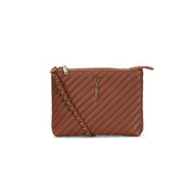 Bolsa Santa Lolla Terracota Matelassê Alça Corrente