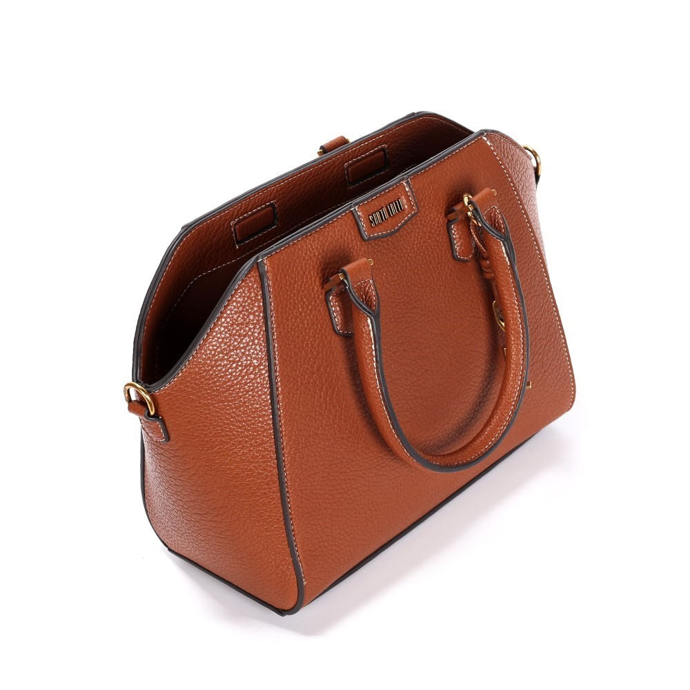 Bolsa Santa Lolla Tote Caramelo Alça Dupla