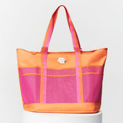 Bolsa Shopper Colcci Laranja Beach Bag Telada