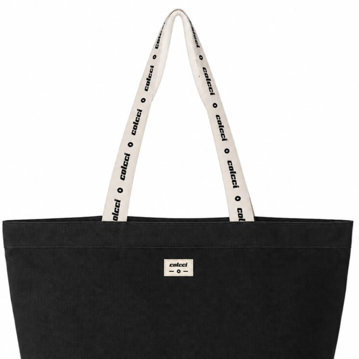 Bolsa Shopper Colcci Preta Alças Logo