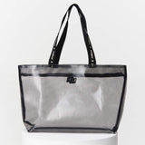 Bolsa Shopper Colcci Preta Mesh Alças Logo