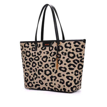 Bolsa Shopper Santa Lolla Animal Print Onça