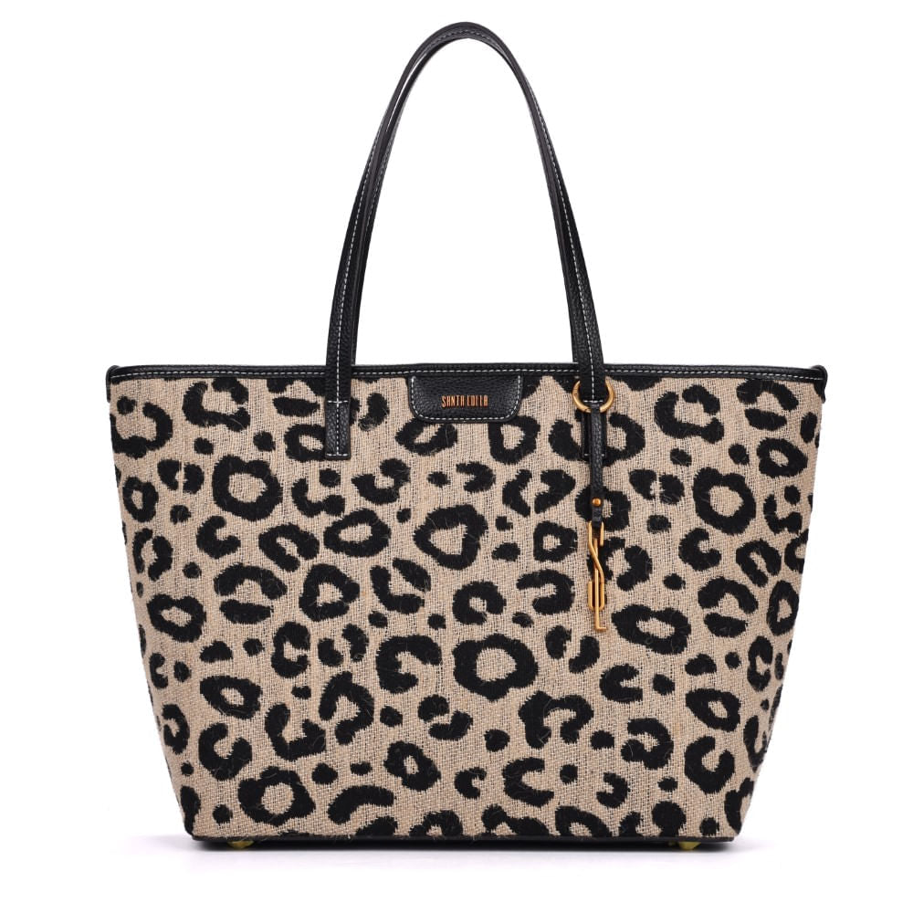 Bolsa Shopper Santa Lolla Animal Print Onça