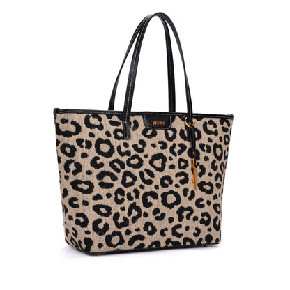 Bolsa Shopper Santa Lolla Animal Print Onça