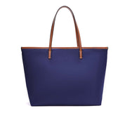 Bolsa Shopper Santa Lolla Azul Alça Caramelo
